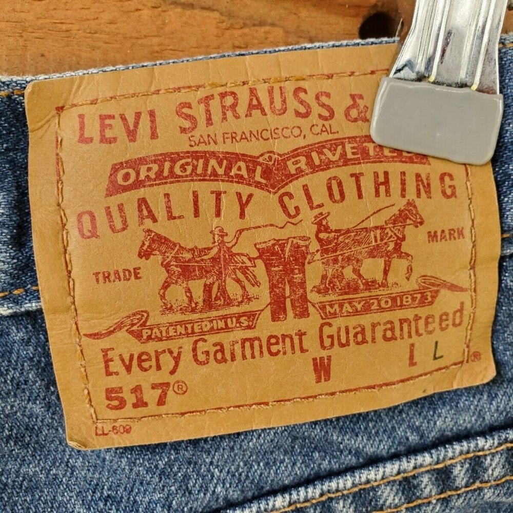 Levi Custom Distressed And Destroyed Studded Short - image 3